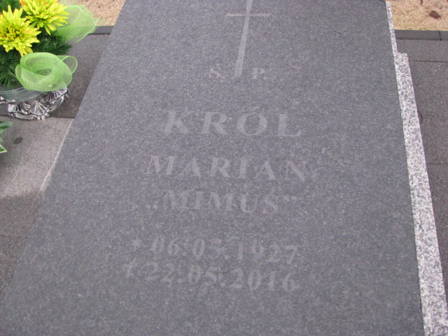 Marian Król 1927 Ustka - Grobonet - Wyszukiwarka osób pochowanych