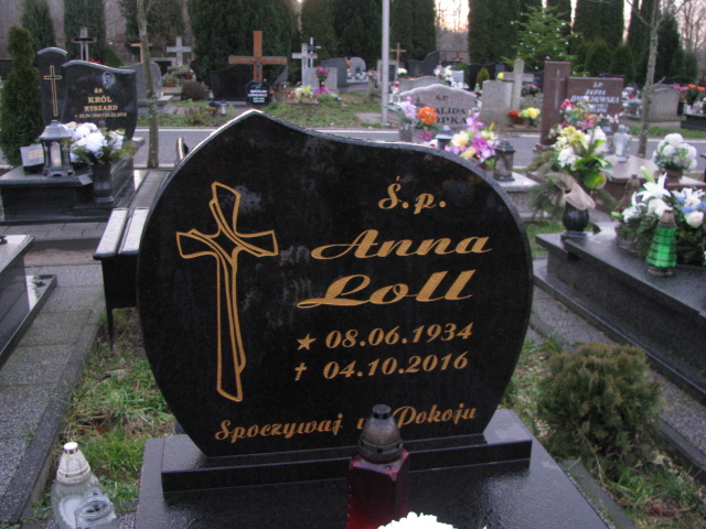 Anna Loll 1934 Ustka - Grobonet - Wyszukiwarka osób pochowanych