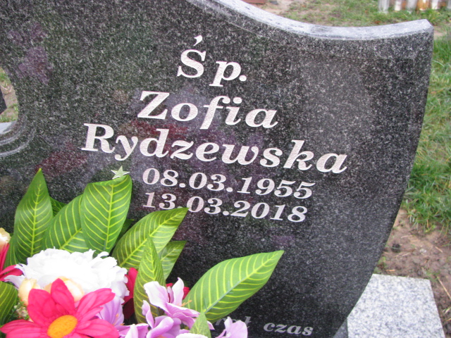 Grób Zofia  Rydzewska 