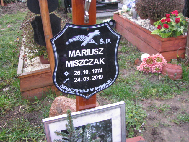 Mariusz Miszczak 1974 Ustka - Grobonet - Wyszukiwarka osób pochowanych
