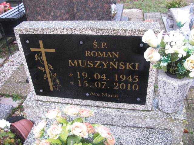 Roman Muszyński 1945 Ustka - Grobonet - Wyszukiwarka osób pochowanych