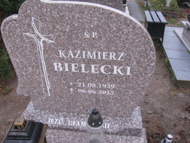 Kazimierz Bielecki 1939 Ustka - Grobonet - Wyszukiwarka osób pochowanych