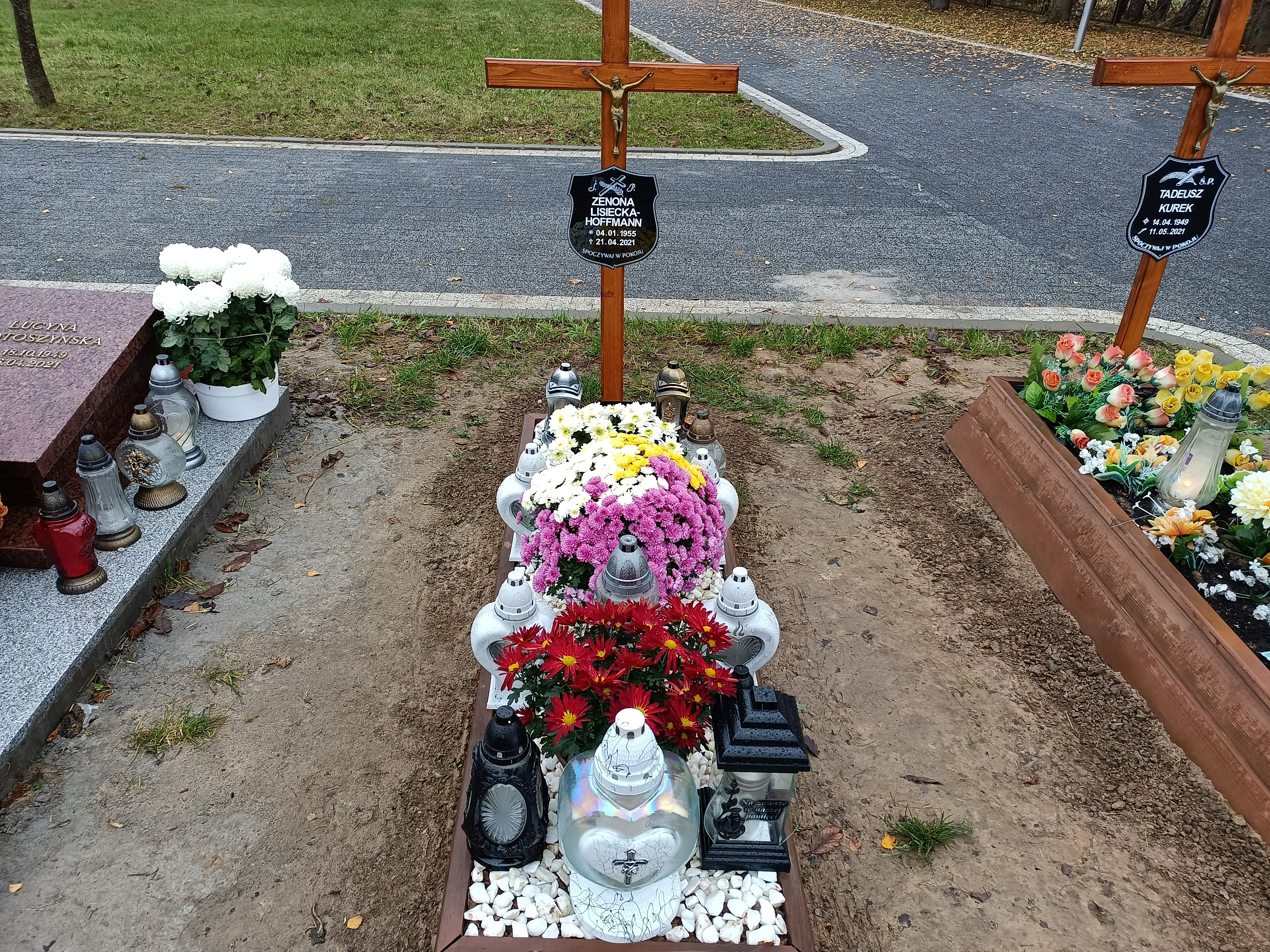 Zenona Lisiecka-Hoffmann 1955 Ustka - Grobonet - Wyszukiwarka osób pochowanych