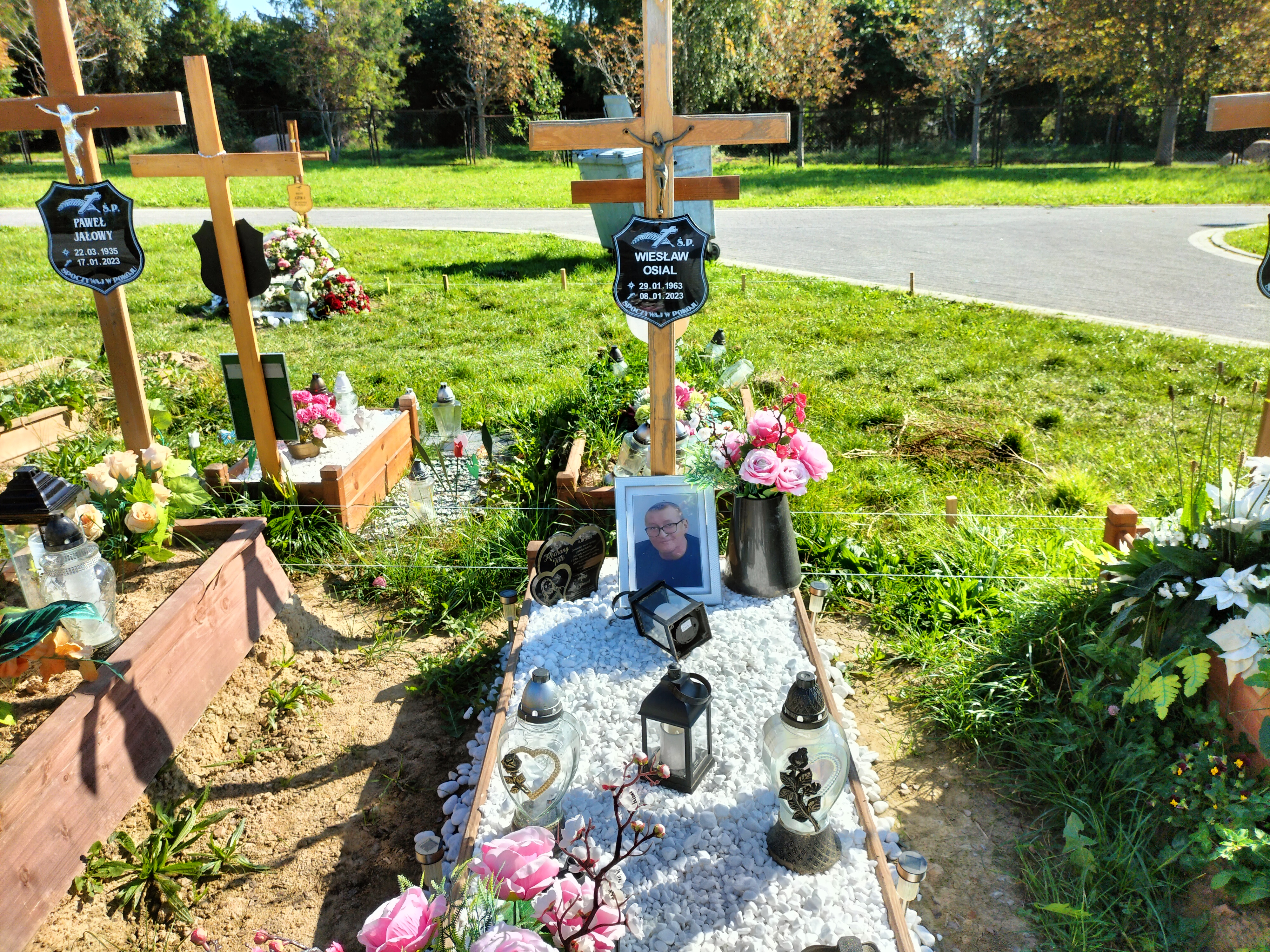 Grób Wiesław Osial