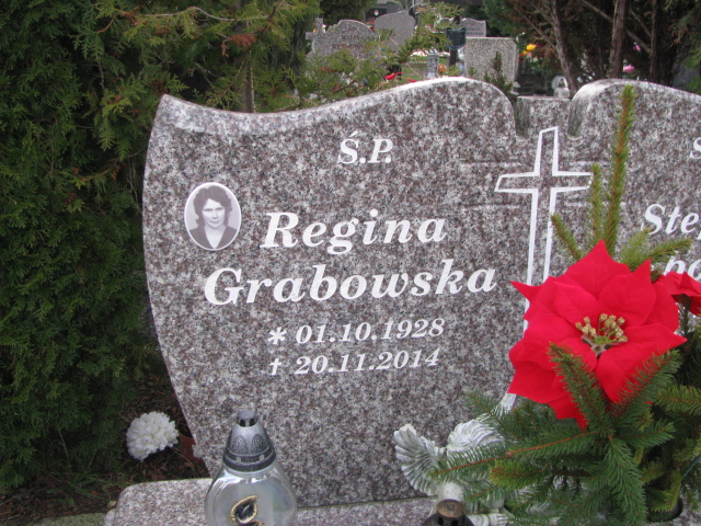 Regina Grabowska 1928 Ustka - Grobonet - Wyszukiwarka osób pochowanych