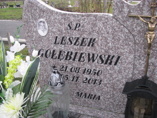 Leszek Gołębiewski 1950 Ustka - Grobonet - Wyszukiwarka osób pochowanych