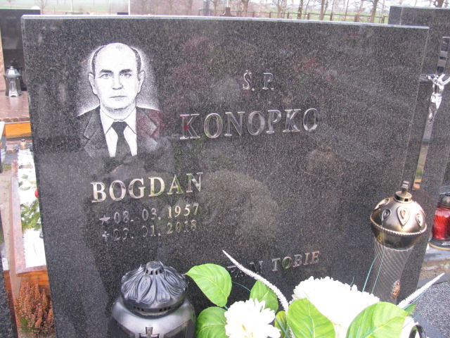 Grób Bogdan Konopko